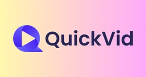 quickvid ai interface screenshot